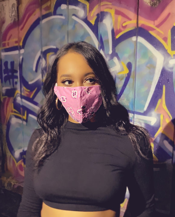 Stay Savage Stay Safe - Face Mask (Pink)